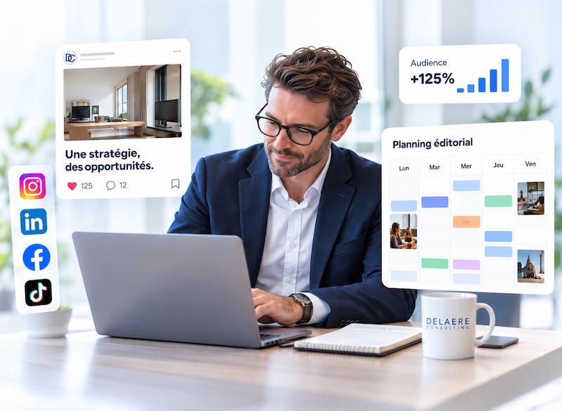 gestion des réseaux sociaux en Belgique
