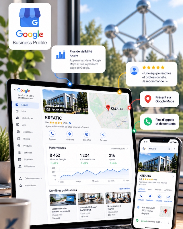 agence pour fiche Google Business