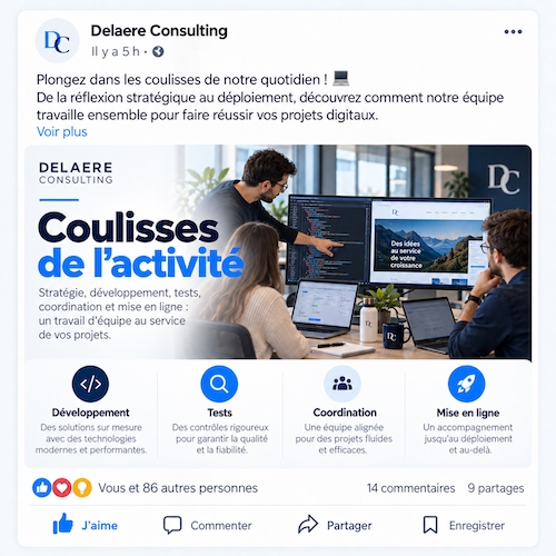 coulisses d’une agence web