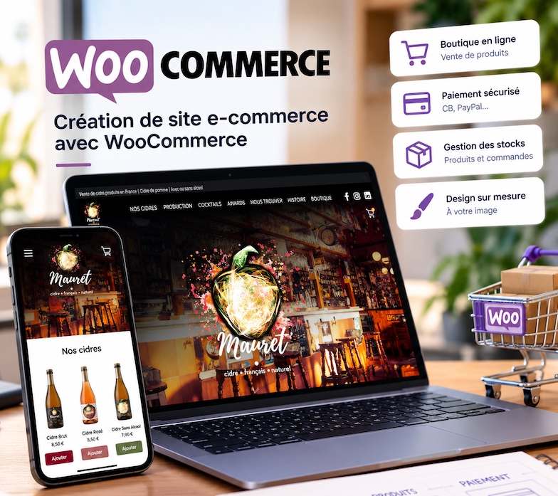 création de site WooCommerce en Belgique