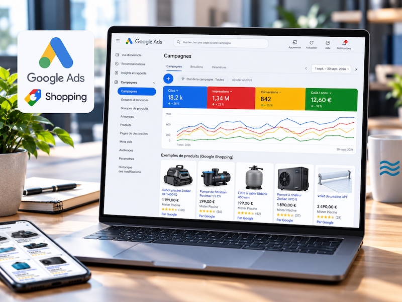 gestion de campagne Google Shopping